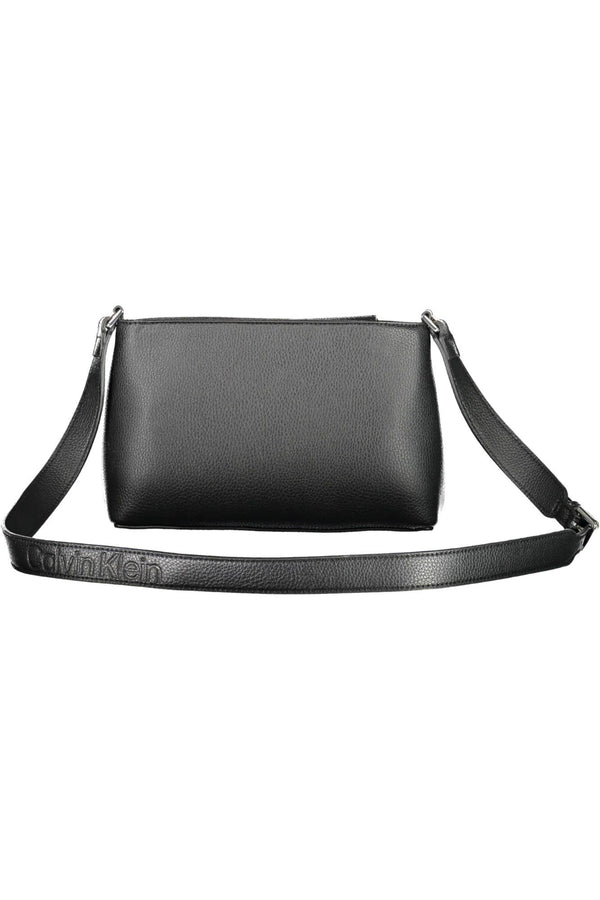 Borsa da donna in poliestere nero