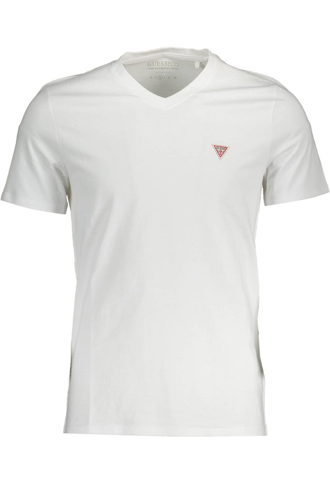 White Cotton Men TShirt