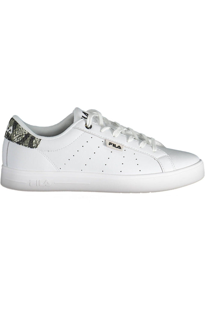 Sneaker donna in pelle bianca