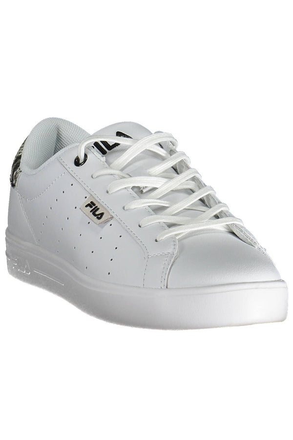 Sneaker donna in pelle bianca