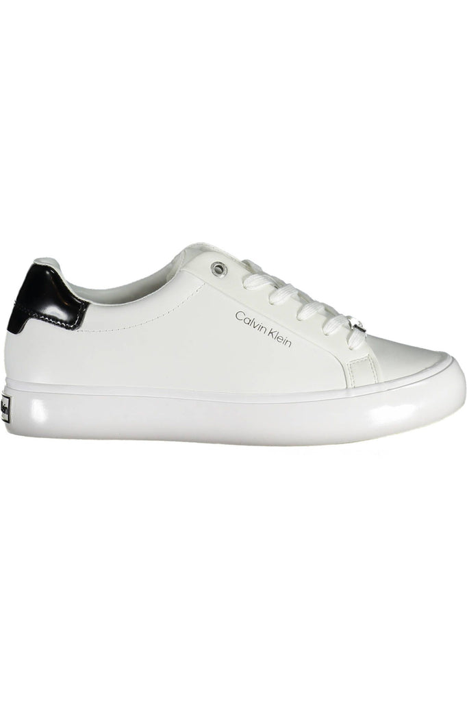 Sneaker donna in pelle bianca