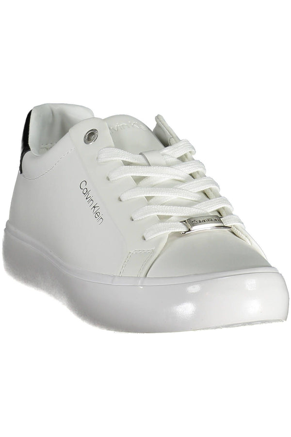 Sneaker donna in pelle bianca