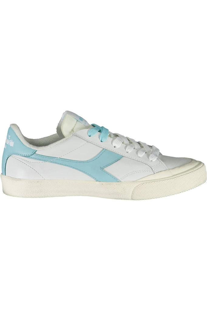 Sneaker donna in pelle bianca