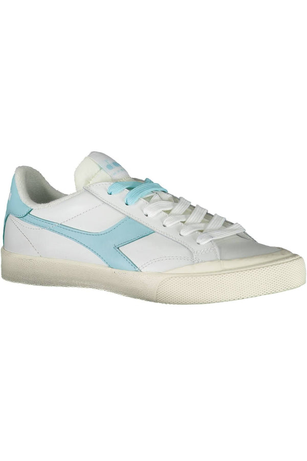 Sneaker donna in pelle bianca