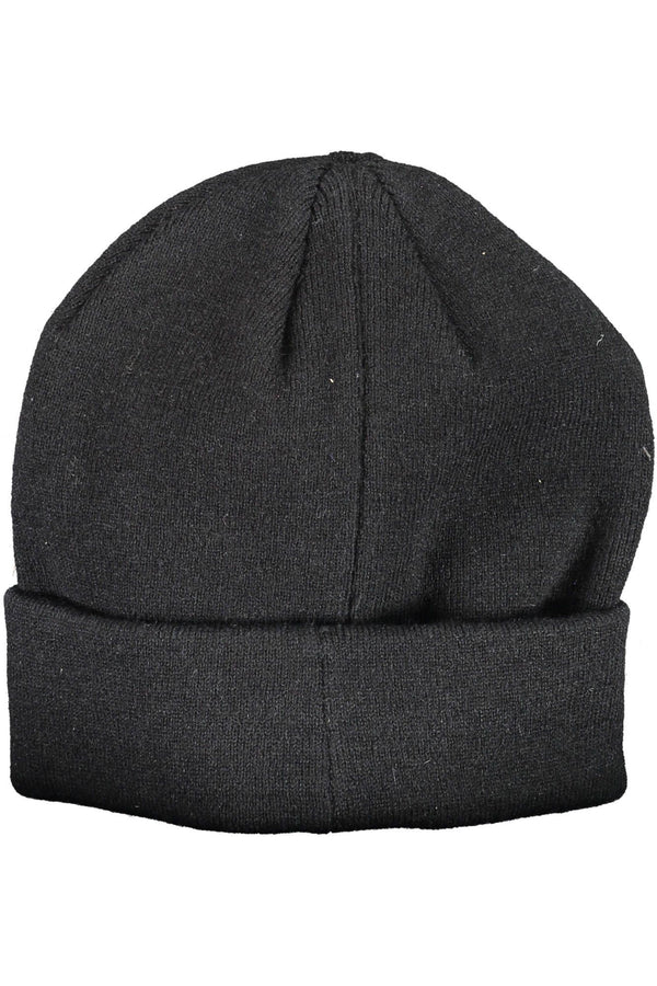 Cappello da uomo in acrilico nero