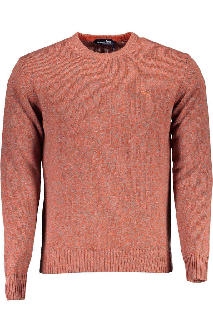 Maglione da uomo in lana rossa