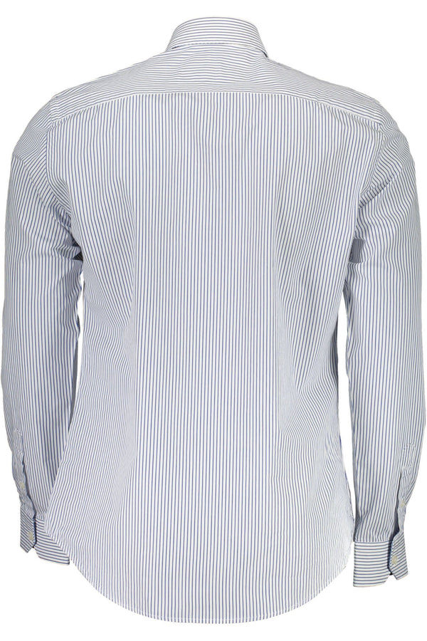 Camicia da uomo in cotone bianco