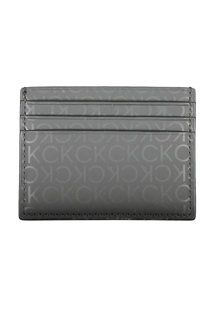 Black Polyethylene Men Wallet