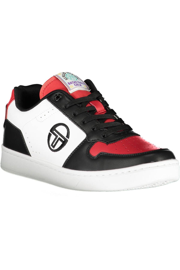 Black Polyester Men Sneaker