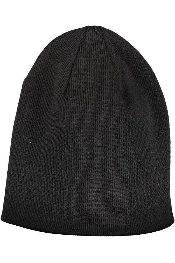 Cappello da uomo in acrilico nero