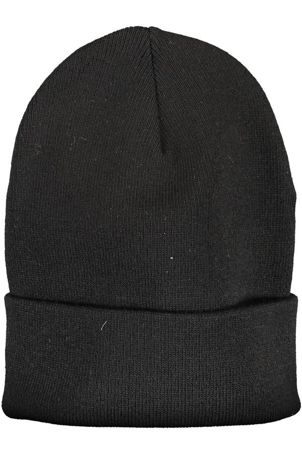 Cappello da uomo in acrilico nero