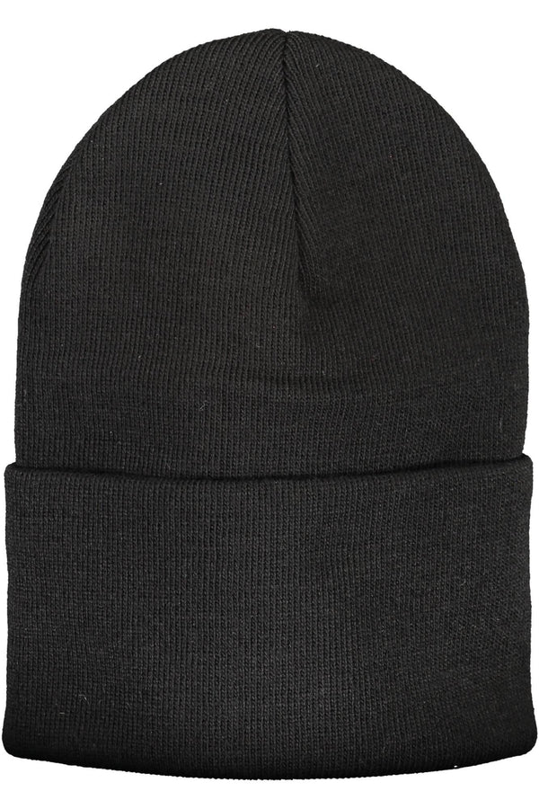 Cappello da uomo in acrilico nero