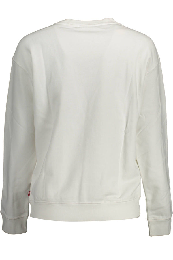 Maglione da donna in cotone bianco