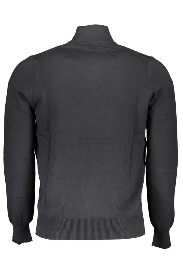 Maglione da uomo in cotone nero