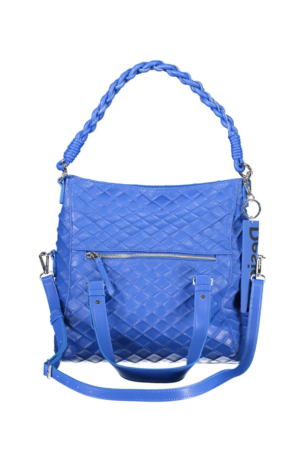 Borsa da donna in polietilene blu