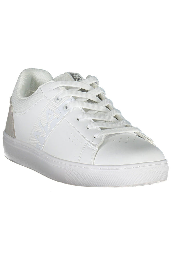 Sneaker donna in pelle bianca