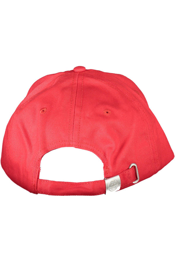 Red Cotton Men Cap