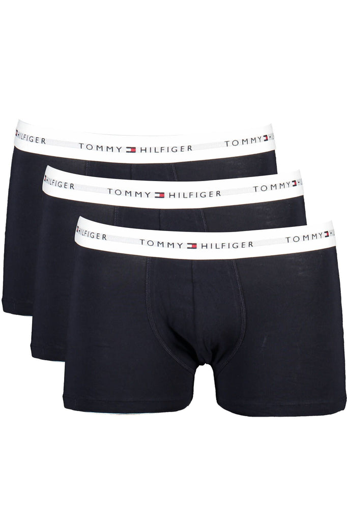 Black Cotton Men Boxer Underwear