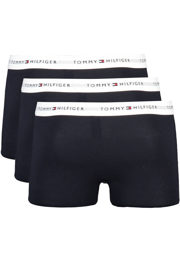 Black Cotton Men Boxer Underwear