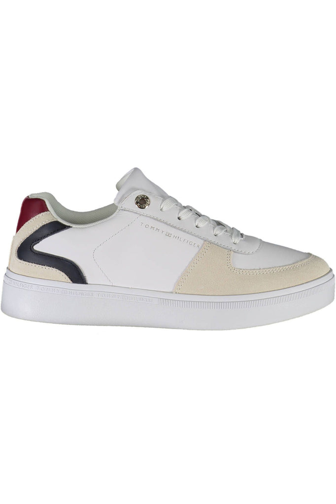 Sneaker donna in pelle bianca