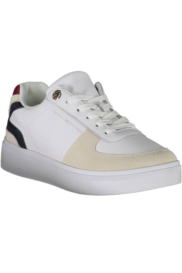 Sneaker donna in pelle bianca