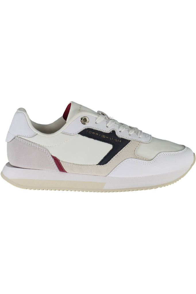 Sneaker donna in pelle bianca