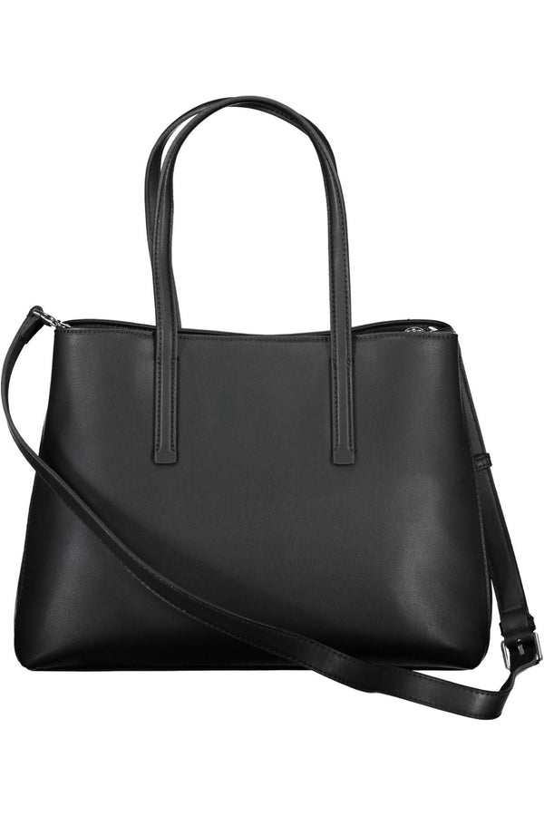 Borsa da donna in poliestere nero