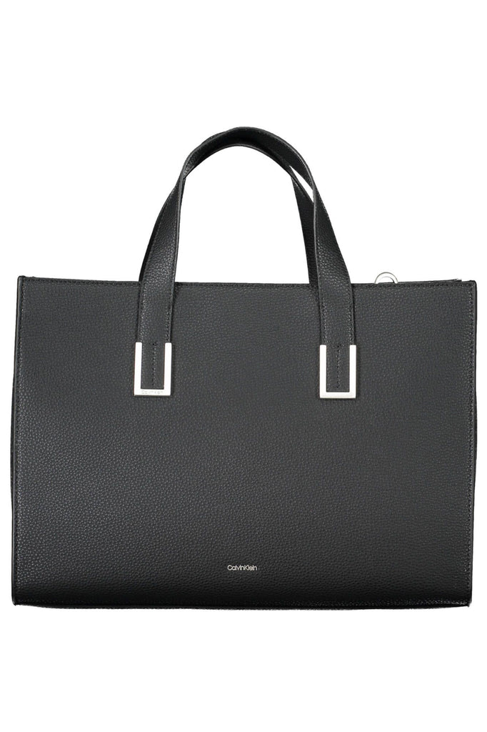 Borsa da donna in poliestere nero