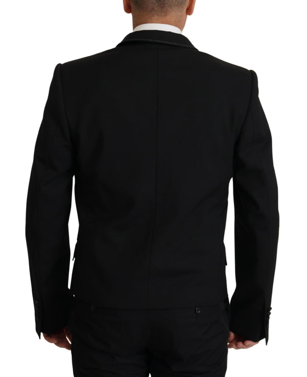 Elegante blazer doppiopetto in lana