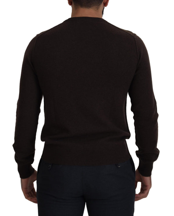 Elegante maglione girocollo in cashmere