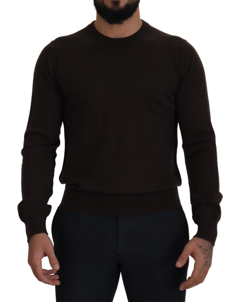 Elegante maglione girocollo in cashmere