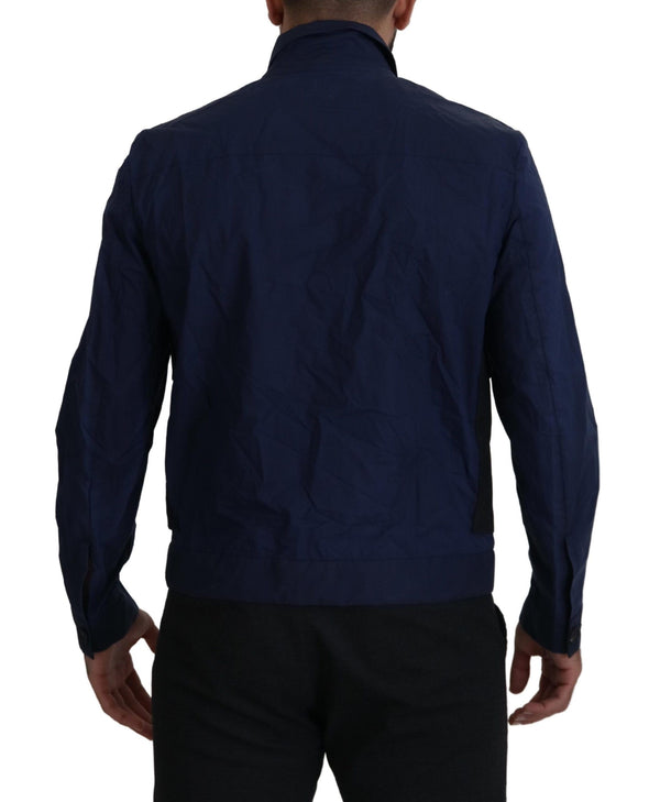 Svelte Dark Blue Cotton Shirt