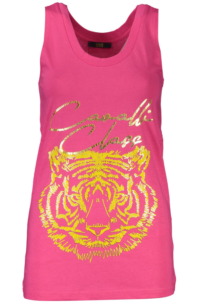 Pink Cotton Women Top