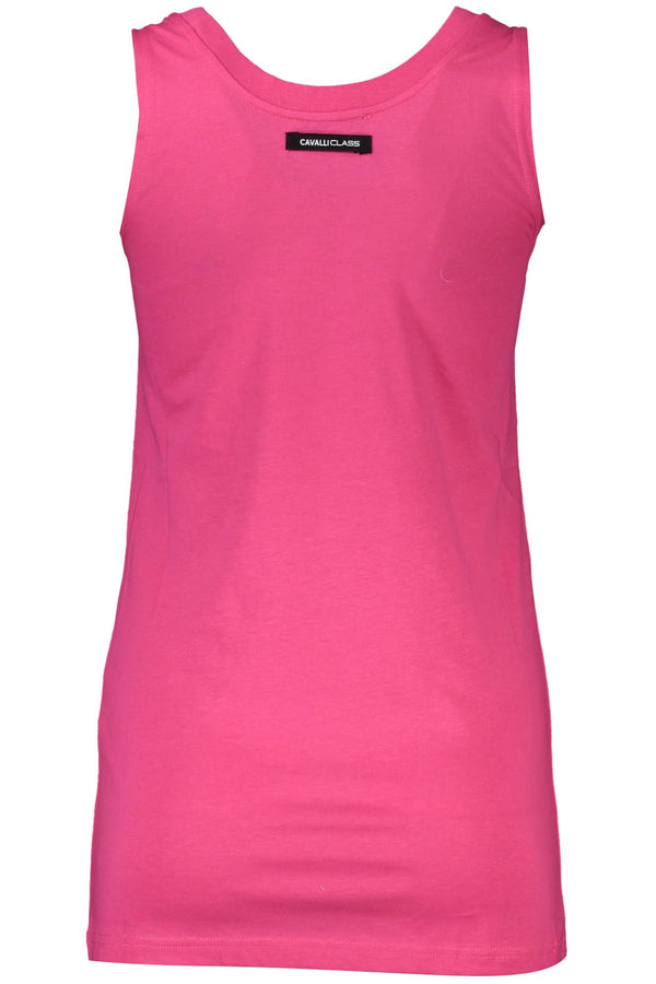 Top donna in cotone rosa