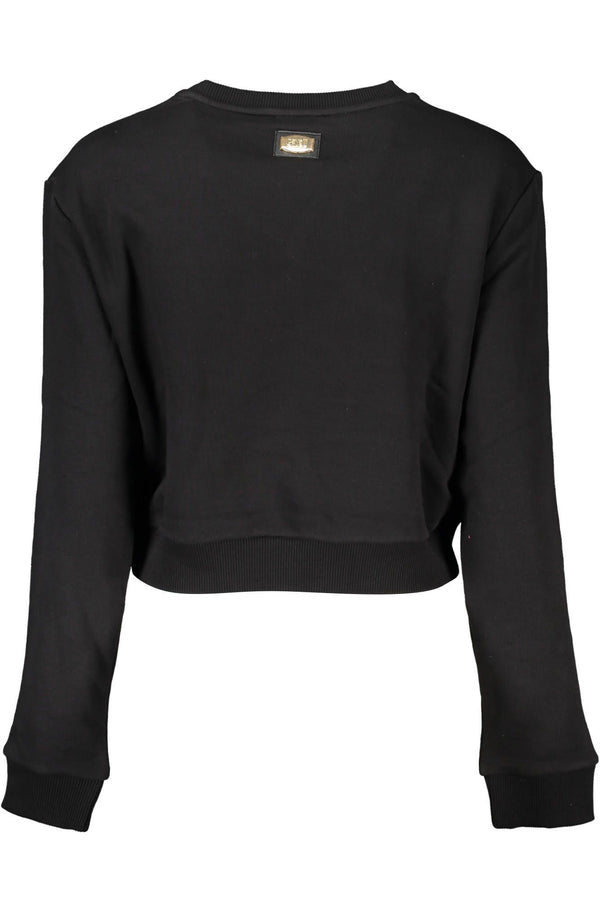 Maglione da donna in cotone nero