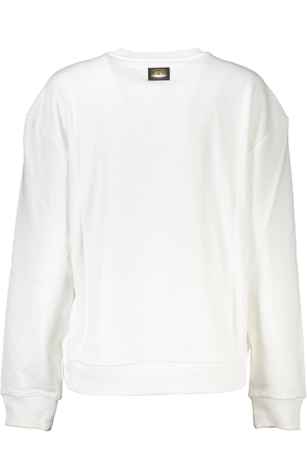 Maglione da donna in cotone bianco