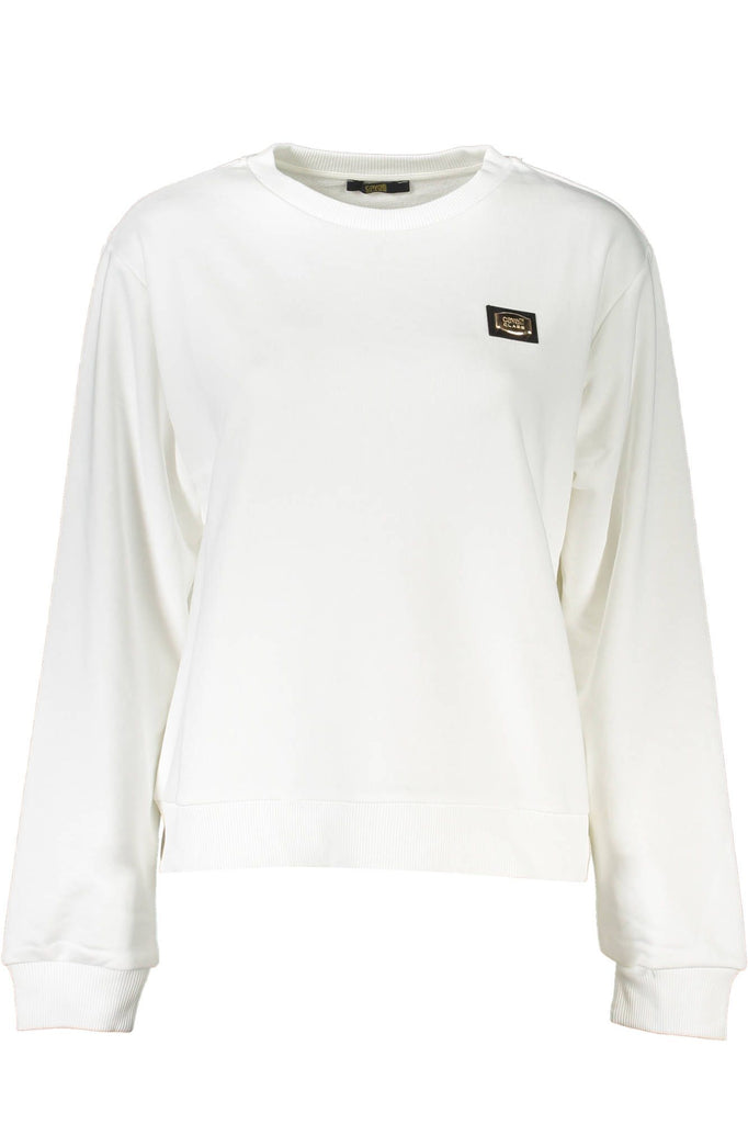 Maglione da donna in cotone bianco