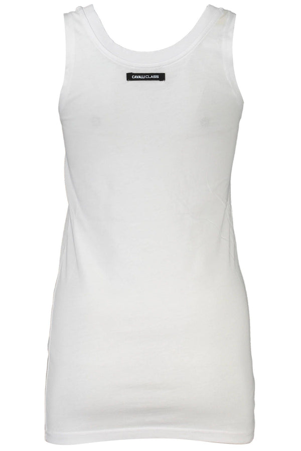 Top donna in cotone bianco