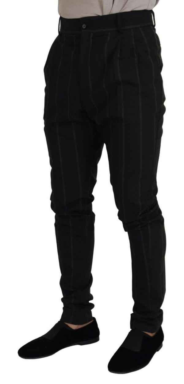 Pantaloni sartoriali neri eleganti