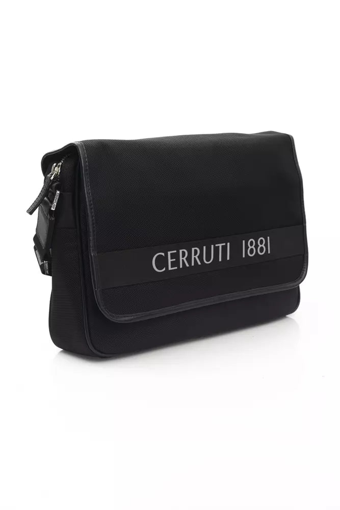 Cerruti 1881 Black Nylon Women Crossbody Bag