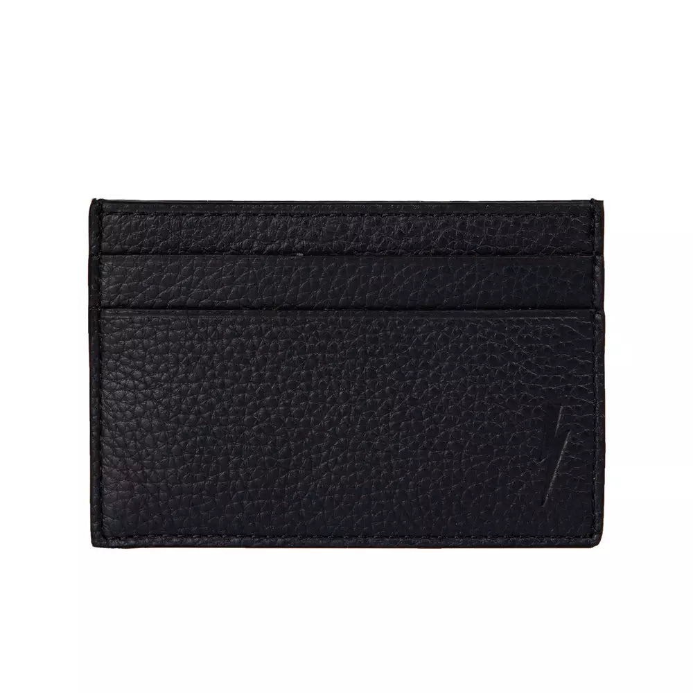 Black Leather Men's Wallet