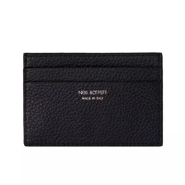 Black Leather Men's Wallet