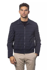 Verri Blue Wool Light Jacket