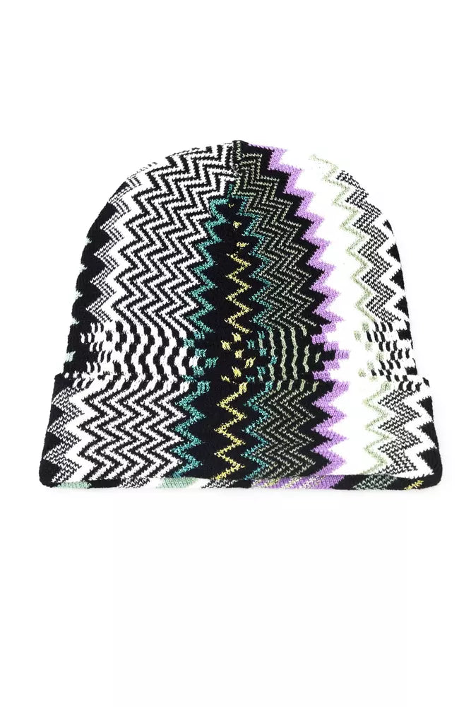 Cappello da donna in lana multicolore