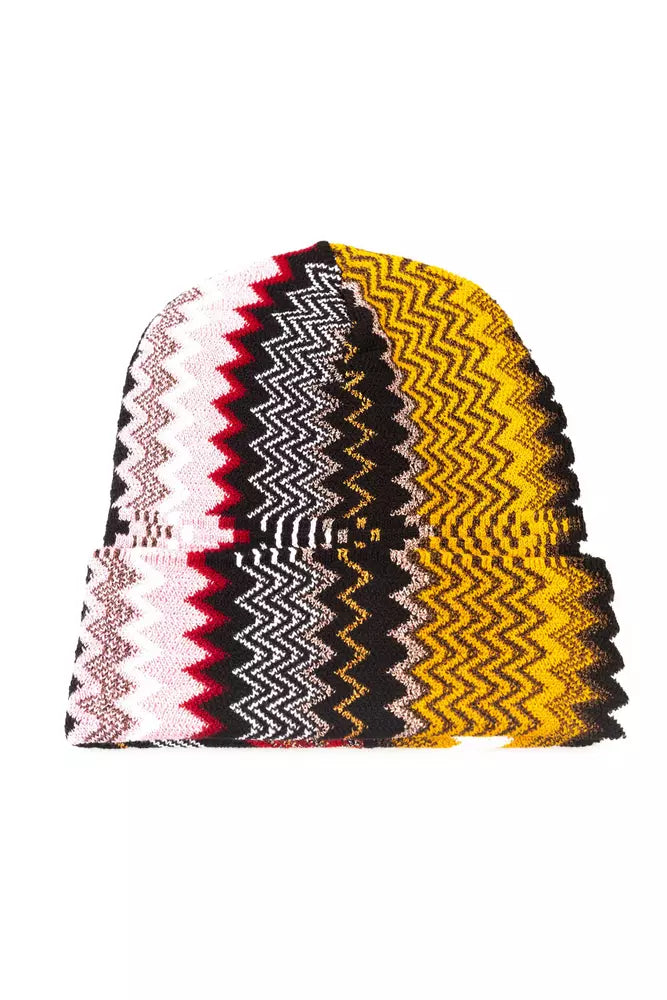 Cappello da donna in lana multicolore