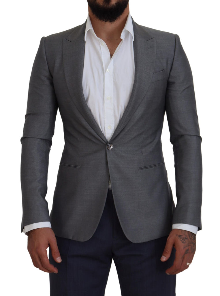 Giacca blazer elegante Sicilia grigio chiaro