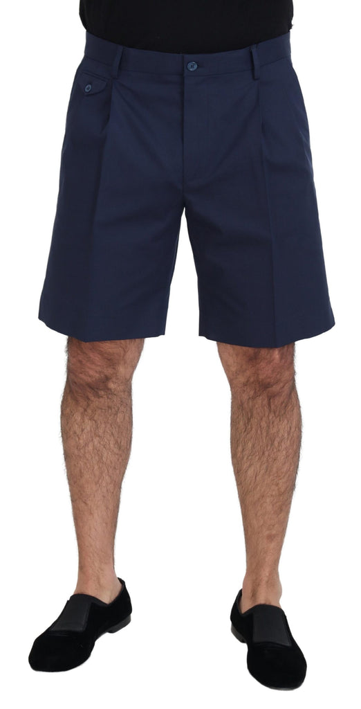 Pantaloncini chino blu eleganti