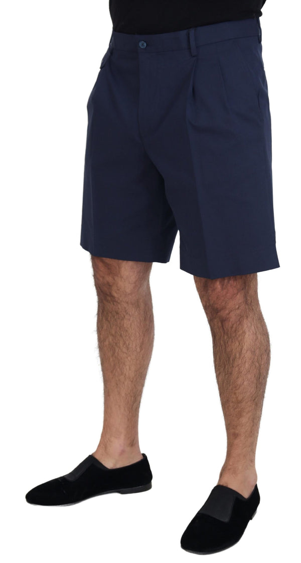 Pantaloncini chino blu eleganti