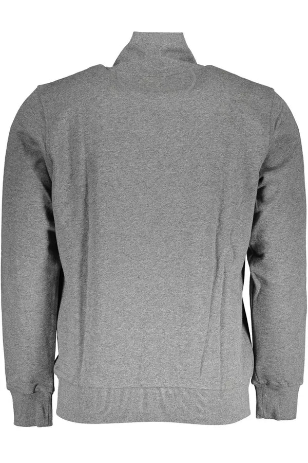 Maglione da uomo in cotone grigio