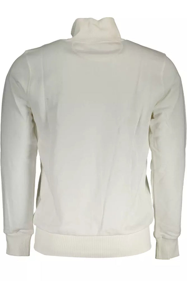 Maglione da uomo in cotone bianco